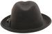 Scala Classico Men's Crushable Wool Felt Snap Brim Fedora Hat