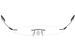Silhouette Eyeglasses Dynamics Colorwave Chassis 5500 Rimless Optical Frame