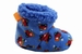 Skidders Infant Boy's Choo Choo Train Plush Booties Slippers Shoes