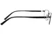 Starck SH2075T Titanium Eyeglasses Men's Full Rim Pillow Shape