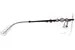 Swarovski SK1014 Eyeglasses Women's Rimless Butterfly Shape