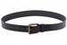 Timberland Men's Smooth Leather Brushed Buckle Belt