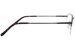 TitanFlex M1014 Eyeglasses Men's Semi Rim Rectangle Shape