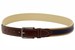 Tommy Hilfiger Men's Canvas/Leather Ribbon Belt