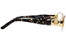 Versace Eyeglasses VE1175-B Semi Rim Rectangle Shape