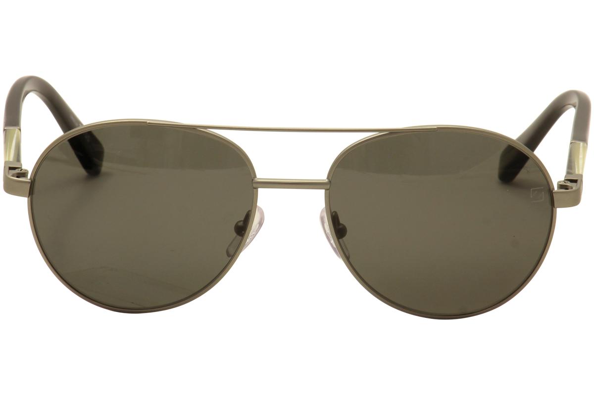 Ermenegildo Zegna Men's EZ0013 EZ/0013 Pilot Sunglasses | JoyLot.com