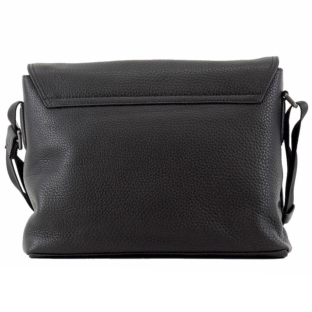 Hugo Boss Men's Mackus Embossed Leather Business Messenger Bag | JoyLot.com