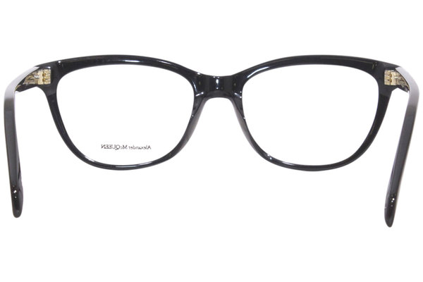  Alexander McQueen AM0161O Eyeglasses Frame Women's Full Rim Rectangular 