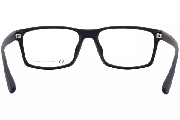  Armani Exchange AX3083U Eyeglasses Men's Full Rim Rectangle Shape 