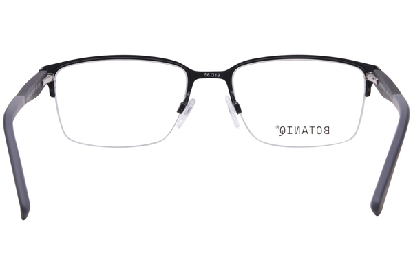  Botaniq BIO5028T Eyeglasses Men's Semi Rim Rectangle Shape 