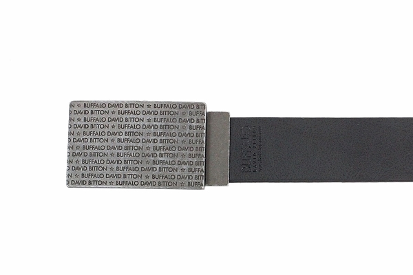  Buffalo By David Bitton Men's Reversible Logo Plate Belt 