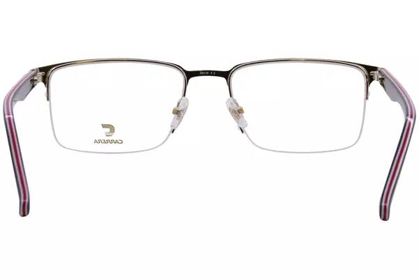 Carrera 325 Eyeglasses Men's Semi Rim Rectangle Shape 