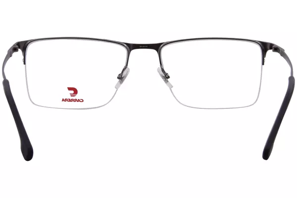  Carrera 8906 Eyeglasses Men's Semi Rim Rectangle Shape 
