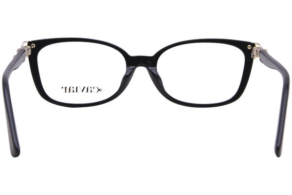  Caviar M5670 Eyeglasses Women's Full Rim Rectangle Shape w/Clear Crystals 
