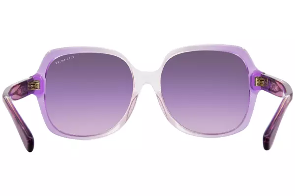 Coach CR614 HC8395U Sunglasses Women's Square Shape 