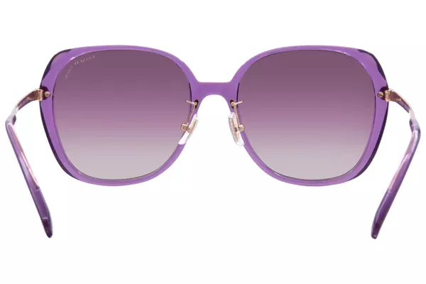  Coach CR636 HC8403D Sunglasses Women's Square Shape 