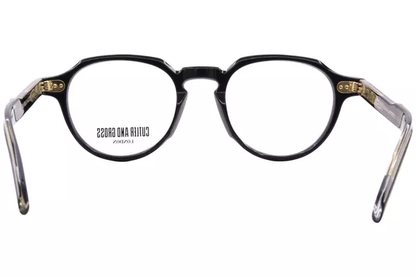  Cutler and Gross CGOPGR06 Eyeglasses Full Rim Oval Shape 