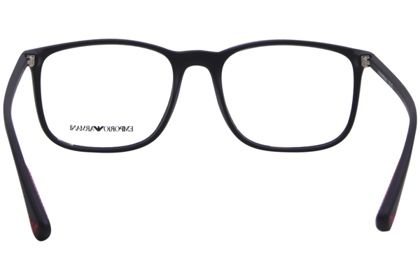  Emporio Armani EA3177 Eyeglasses Men's Full Rim Rectangle Shape 