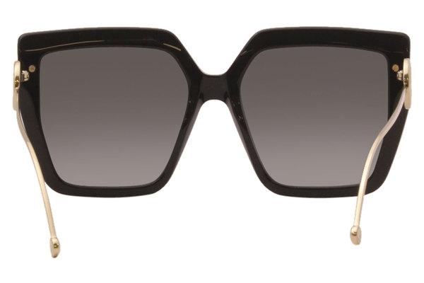  Fendi FF-0410/S Sunglasses Women's Fashion Square Sunglasses 