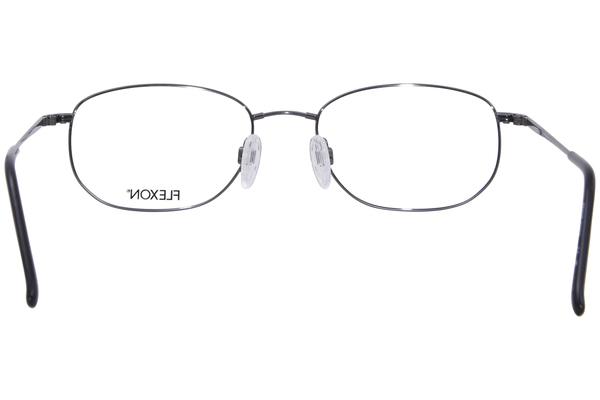  Flexon 600 Flexible Titanium Eyeglasses Men's Full Rim Oval Shape 