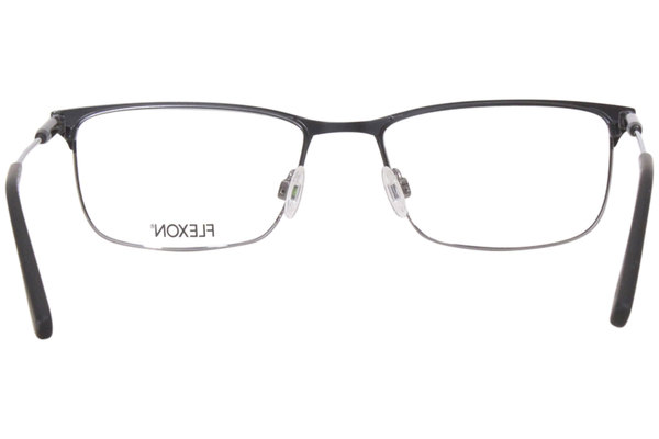  Flexon E1120 Eyeglasses Men's Full Rim Rectangular Optical Frame 