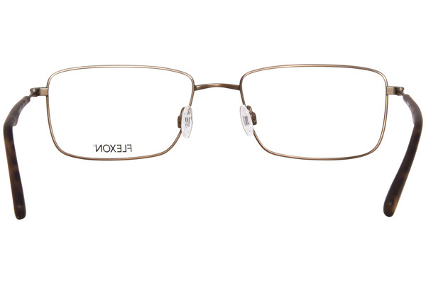  Flexon H6013 Eyeglasses Men's Full Rim Rectangular Optical Frame 