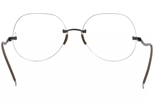  Gotti Prespective FL02 Eyeglasses Rimless Round Shape 