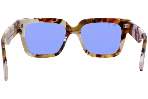  Gucci GG1626S Sunglasses Rectangle Shape 