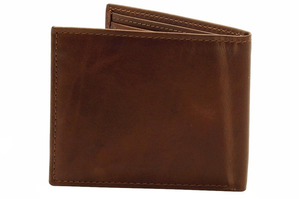  Guess Men's Passcase Billfold Genuine Leather Bi-Fold Wallet 