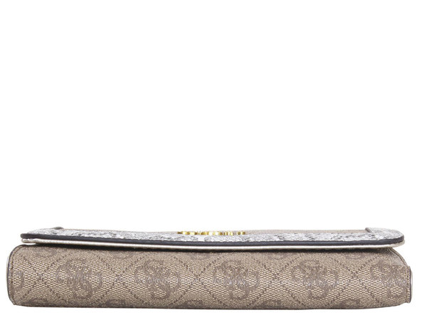  Guess Women's Zadie-Logo-SLG Wallet Tri-Fold Multi Clutch 