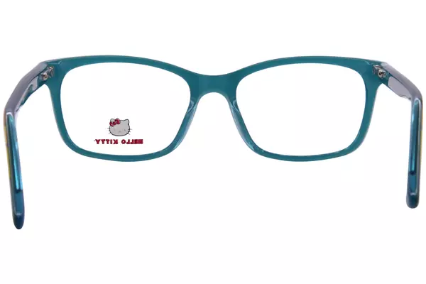  Hello Kitty HK294 Eyeglasses Youth Kids Full Rim Rectangle Shape 