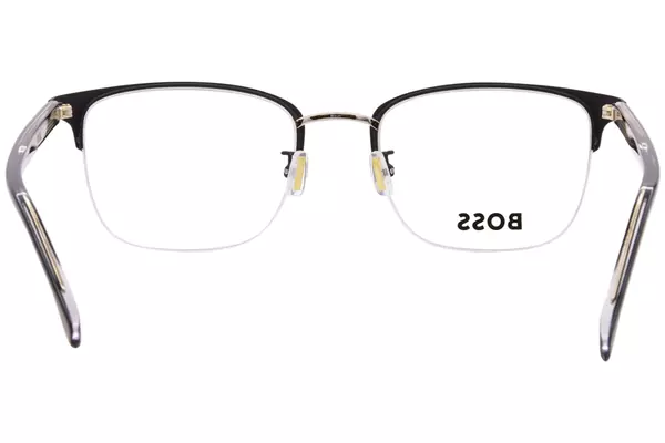  Hugo Boss 1729/G Eyeglasses Men's Semi Rim Rectangle Shape 