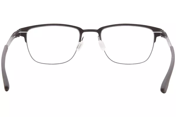  Ic! Berlin The-Lone-Wolf Eyeglasses Men's Full Rim Rectangle Shape 