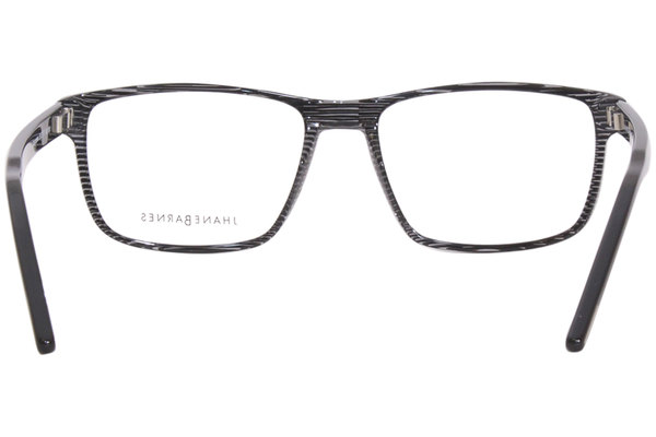  Jhane Barnes Googolplex Eyeglasses Men's Full Rim Rectangle Shape 