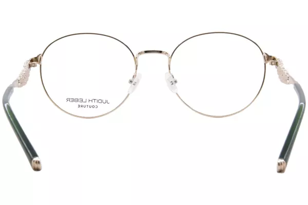  Judith Leiber Couture Demure Sunglasses Women's Round Shape 