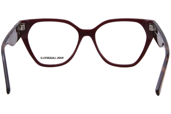  Karl Lagerfeld KL6053 Eyeglasses Women's Full Rim Rectangle Shape 