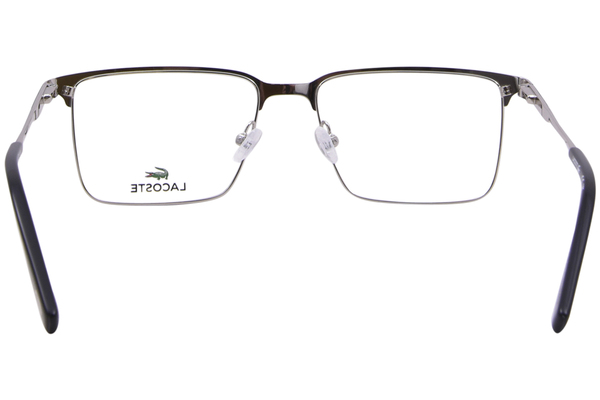  Lacoste L2296 Eyeglasses Men's Full Rim Rectangle Shape 