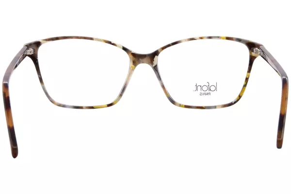  Lafont Paris Delicate Eyeglasses Women's Full Rim Rectangle Shape 