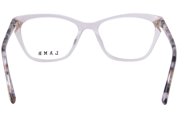  L.A.M.B. LA107 Eyeglasses Women's Full Rim Cat Eye 