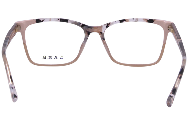  L.A.M.B. LAUF117 Eyeglasses Women's Full Rim Square Shape 