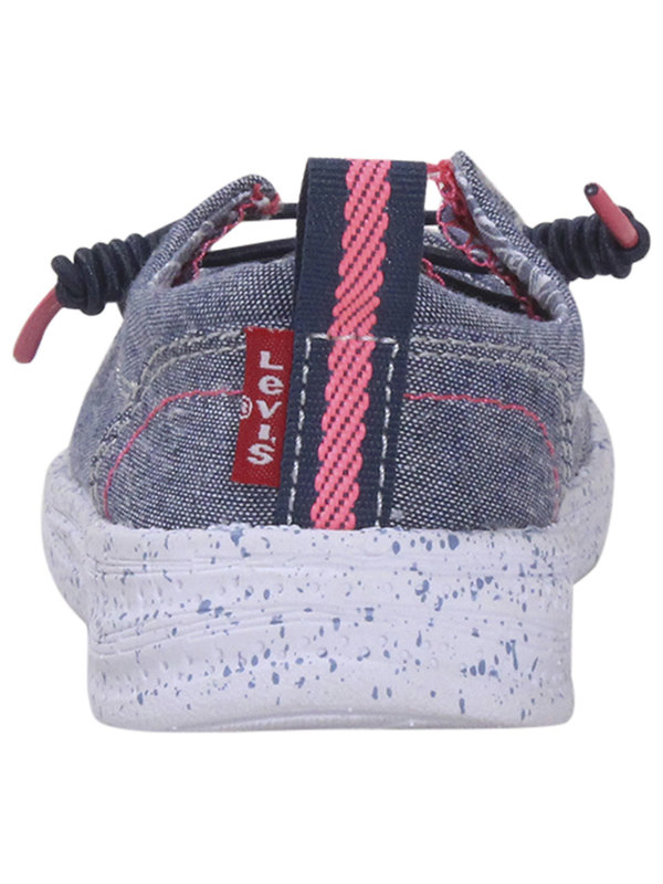  Levis Little Girl's NEWT-CHM Boat Shoes Fashion Slip On 