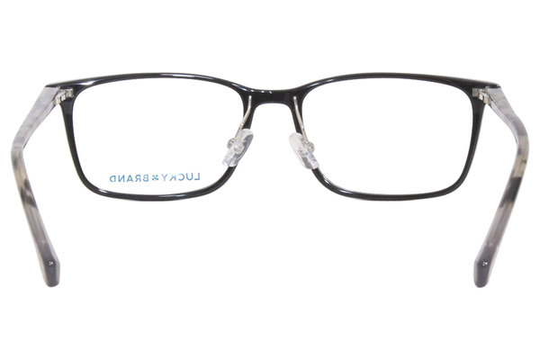  Lucky Brand D410 Eyeglasses Men's Full Rim Rectangular Optical Frame 
