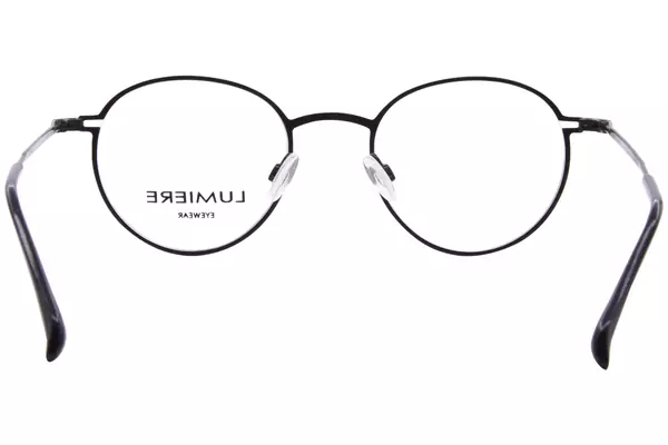  Lumiere 6500 Eyeglasses Men's Full Rim Round Shape 