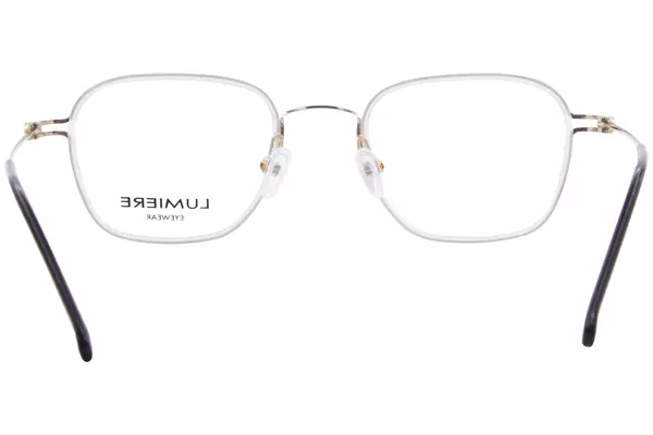  Lumiere 6537 Eyeglasses Men's Full Rim Square Shape 