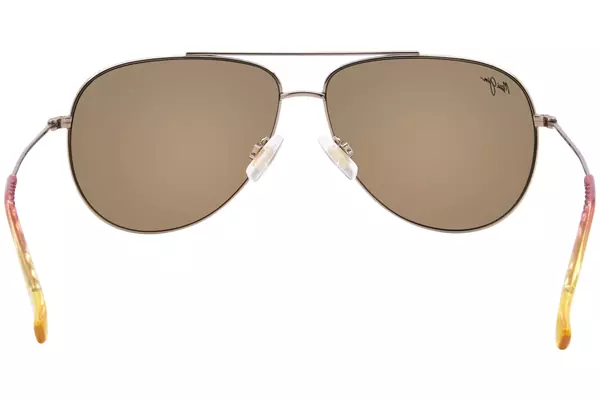  Maui Jim Polarized Hau‘oli XL HT674 Sunglasses Pilot 