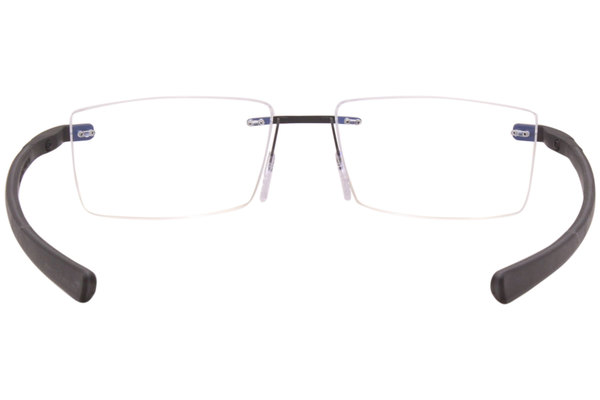  McLaren MLSUPO23 Eyeglasses Men's Rimless Rectangular Optical Frame 