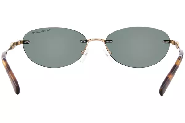  Michael Kors Manchester MK1151 Sunglasses Women's Oval Shape Rimless Style 