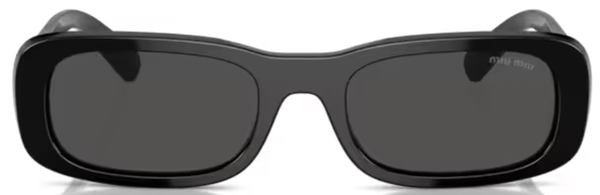  Miu Miu MU 08ZS Sunglasses Women's Rectangle Shape 