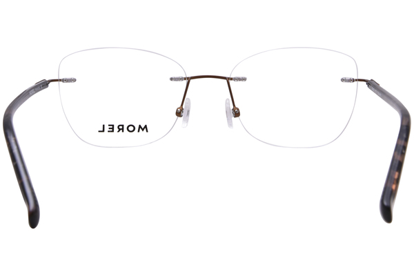  Morel 20162K Eyeglasses Women's Rimless Oval Shape 