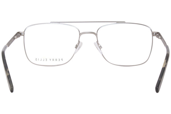  Perry Ellis PE444 Eyeglasses Men's Full Rim Rectangular Optical Frame 